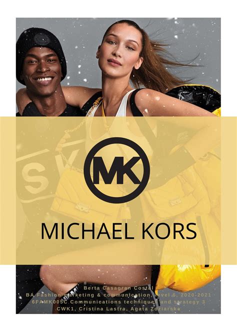 presentatie michael kors|Michael Kors target customer.